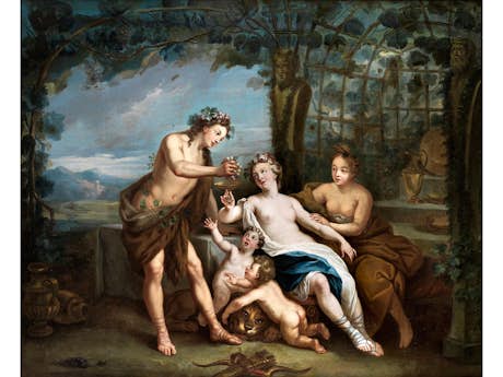 Französischer Maler der zweiten Hälfte des 18. Jahrhunderts nach Bon Boullogne (1649-1717)